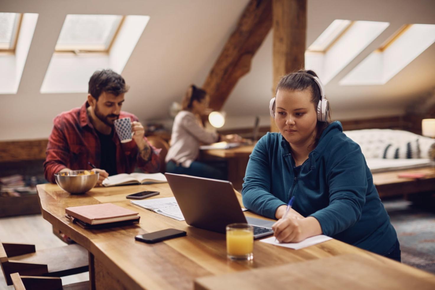 Uczestniczka webinaru Dexnet Hub
